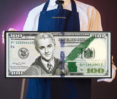 【週邊】千鳥社－《馬爾福美元》裝飾畫1