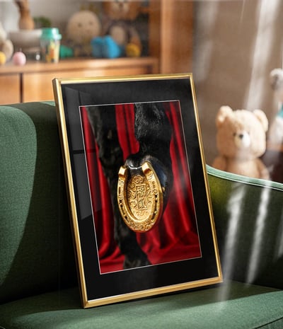 【週邊】千鳥社－馬踏福至 裝飾畫4