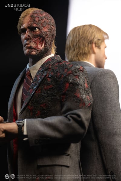 【正版授權】JND STUDIOS-蝙蝠俠黑闇騎士 雙面人 哈維丹特4