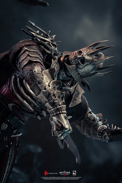 【正版授權】PureArts-巫師3 狂獵 Geralt vs Eredin 傑洛特對戰艾瑞丁 雕像 PA011TW14