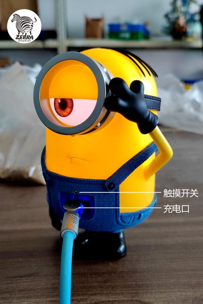 【小小兵】斑馬 studio－小小兵夜燈（海外現貨）2