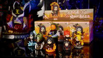 【正版授權】Krazy Art x 都愛漫-火影忍者疾風傳 火影曉組織系列盲盒 第一彈 第二彈（海外現貨）5