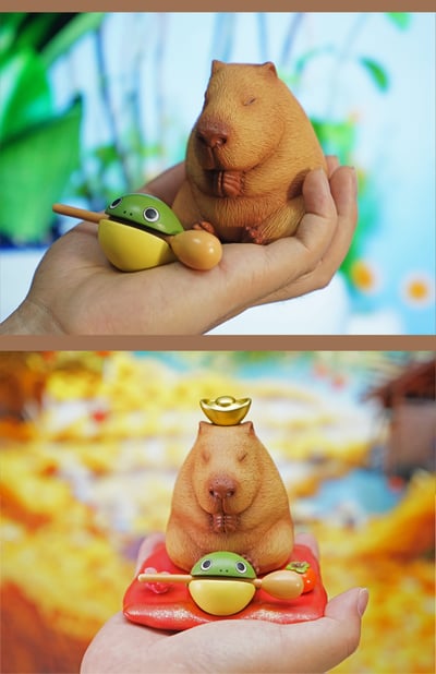 【原創授權】傑刻動漫 x 動物幫-動物幫農場系列 卡皮巴拉11