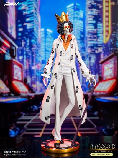 【海賊王】Fxw-海賊草帽團劇場版黃金城系列 布魯克4