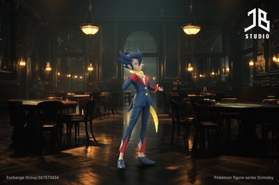 【寶可夢】精寶工作室 JB Studio－人物系列 合眾四天王 越橘1