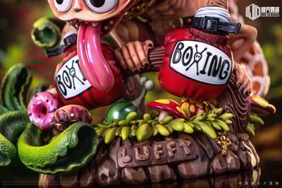 【海賊王】模界霧都 Studio-奇異森林大冒險 第四彈 路飛&魚尾猴11