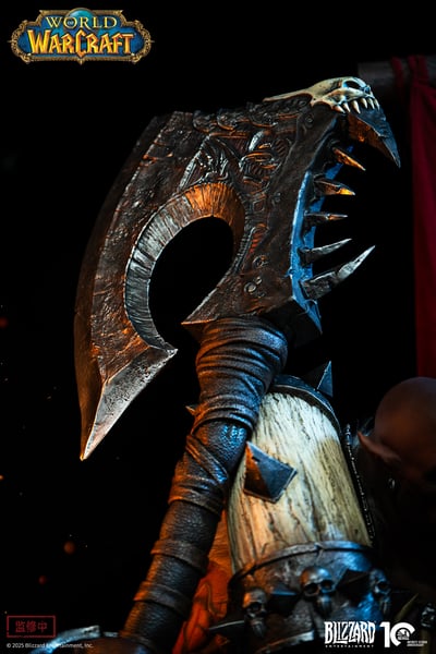【正版授權】開天工作室－魔獸世界 加爾魯什·地獄咆哮 1/3全身像11