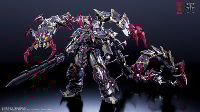 【正版授權】藏道模型－影域眾 濁影武鬥版機甲 合金成品機甲3