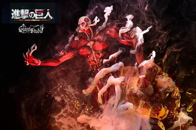 【進擊的巨人】Giant Studio-進擊的巨人 005 核爆名場面 超大巨人（海外現貨）3