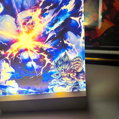 【週邊】阿喵畫社-超藍孫悟空發光卡磚5