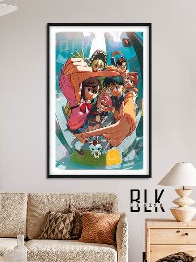 【週邊】巴洛克－膽大黨全員 裝飾畫 & 冰箱貼4