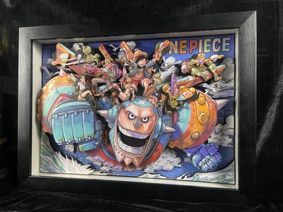 【週邊】KK工作室-ONEPIECE We Are Eternal 立體裝飾畫2