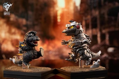 【哥吉拉】硬殼工作室-哥吉拉的趣味劇場 第一彈 奔跑吧哥吉拉1