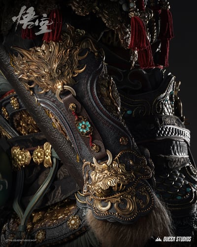 【正版授權】Queen Studios-黑神話：悟空 天命人大聖金甲12