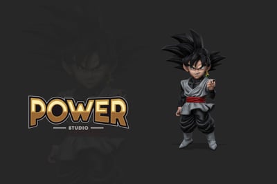 【七龍珠】Power studio-黑悟空1