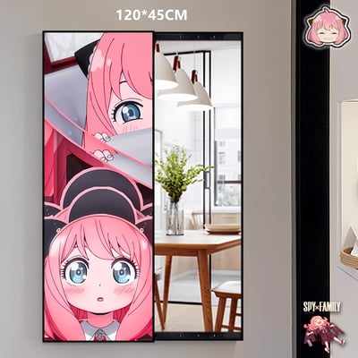 【週邊】阿喵畫社-阿妮亞全身推拉鏡2