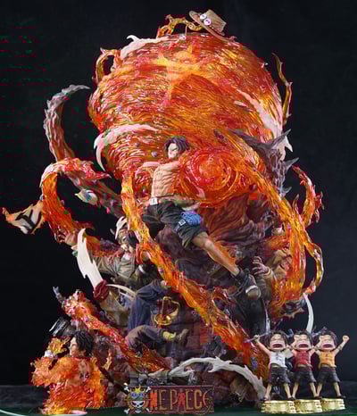 【海賊王】漫奇工作室-艾斯胸像2