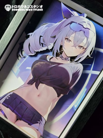 【週邊】泥棒貓工作室-銀狼 立體裝飾畫6