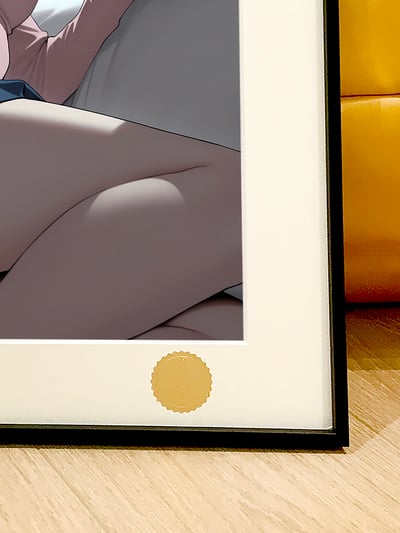 【週邊】星空工作室－鏈鋸人 坐姿瑪奇瑪 裝飾畫5