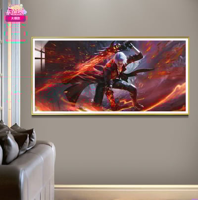 【週邊】阿喵畫社-鬼泣 魔劍但丁4