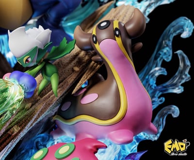 【寶可夢】Emo-畢業雕像系列 第5彈 竹蘭5