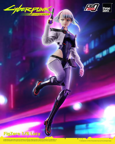 【正版授權】Threezero-賽博龐克 邊緣行者 Lucy露西 可動人偶 3Z06000W03