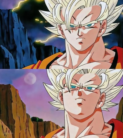 【七龍珠】BUU STUDIO-超級賽亞人二 悟空4