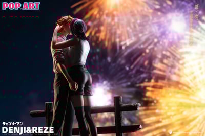 【電鋸人】POP.ART工作室－蕾塞＆電次 甜蜜之吻6