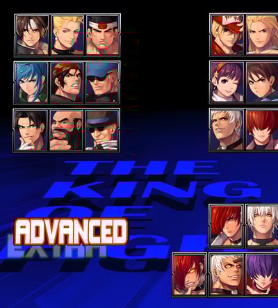 【週邊】H2工作室-拳皇97 八神庵草薙京神樂千鶴大蛇紅丸不知火舞KOF97裝飾畫3