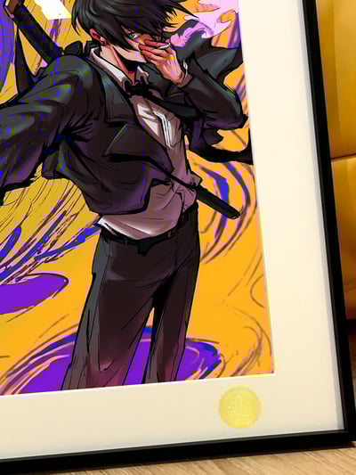 【週邊】星空工作室－鏈鋸人 狐狸契約 裝飾畫4