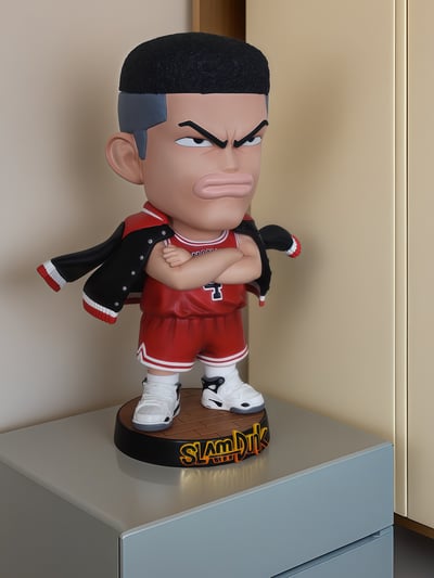 【灌籃高手】M3工作室-Q版 赤木剛憲 湘北 披風赤木2