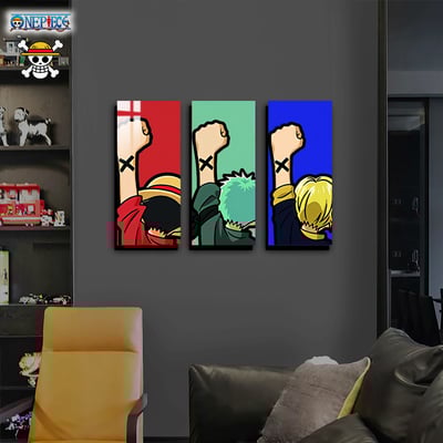 【週邊】阿喵畫社-海賊團經典背影6宮格4