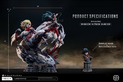 【進擊的巨人】Hertz Studio-三笠vs女巨 宿命之戰11