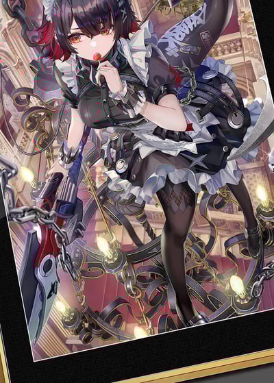 【週邊】千鳥社-艾蓮喬絕區零鯊魚娘女僕Ellen裝飾畫2