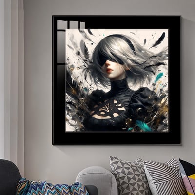 【週邊】橘子工作室－尼爾 落羽：2B 裝飾畫2