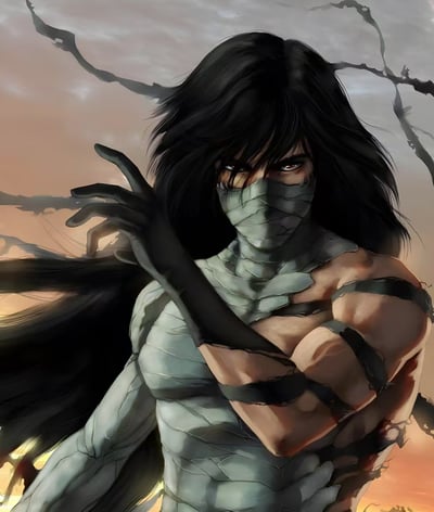 【週邊】H2工作室-無月一護 死神 黑崎一護BLEACH裝飾畫4