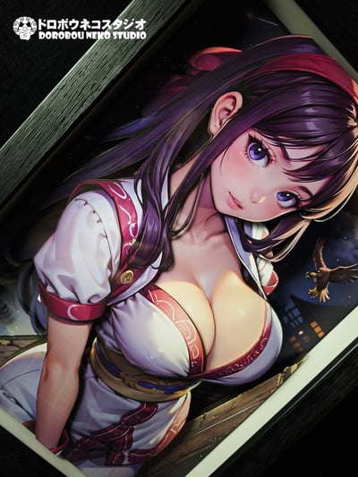 【週邊】泥棒貓工作室-侍魂 娜可露露 立體裝飾畫6