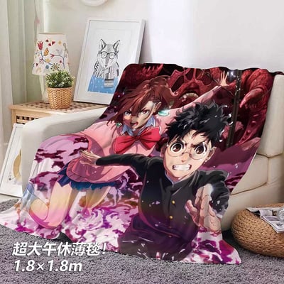 【週邊】千鳥社-膽大黨綾瀨桃高倉健午睡毯地毯裝飾畫2