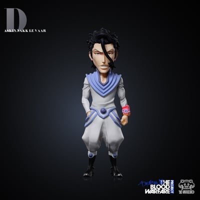 【死神】YZ工作室-星十字 第23彈 死亡 D 亞斯金·納克魯瓦爾2