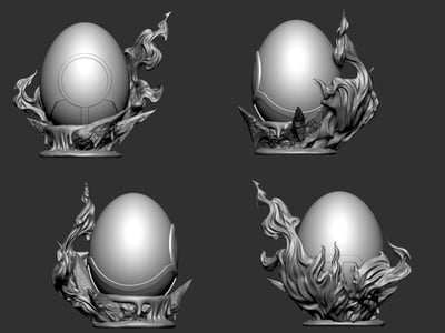 【寶可夢】咕咕 Studio-神獸系列 第一彈 豐緣三神 海陸空5