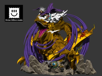 【遊戲王】神官工作室-三幻神系列 第一彈 融合馬利克 拉的翼神龍2