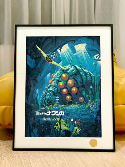 【週邊】星空工作室－宮崎駿 風之谷 王蟲 裝飾畫1