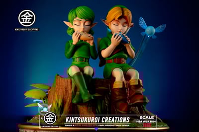 【薩爾達傳說】KINTSUKUROI CREATIONS－Young Link & Saria1