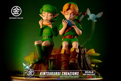 【薩爾達傳說】KINTSUKUROI CREATIONS－Young Link & Saria3