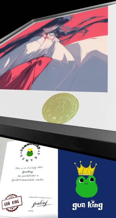 【週邊】皇呱工作室－巫女桔梗 裝飾畫6