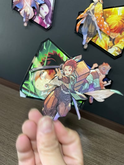 【週邊】萌萌匠-鬼滅之刃 四人組冰箱貼5