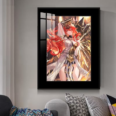 【週邊】橘子工作室－鳴潮 奧古斯特 裝飾畫＆色紙2