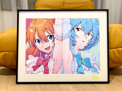 【週邊】星空工作室－紅藍EVA 裝飾畫1