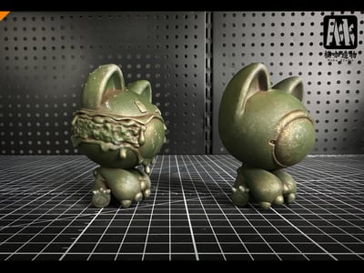 【可愛小物】模咖造物-掌心玩物系列 青銅喵6