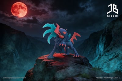 【寶可夢】精寶工作室 JB Studio－圖鑑系列 Mega 阿勃梭魯 Z2